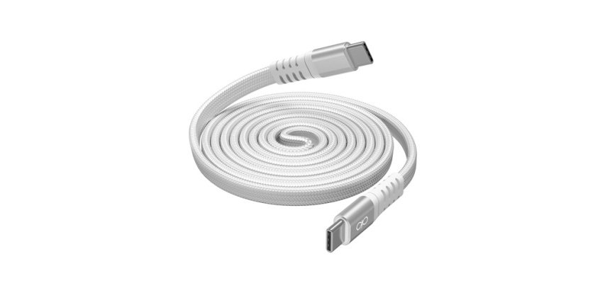 Câble téléphone portable Force Power CBL Magnet. Renforcé C/C 1.2m 3APD60W Recycle Wh