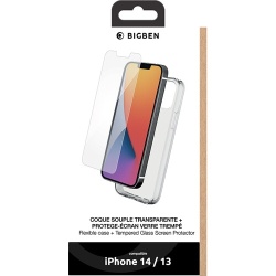 Coque et étui téléphone mobile Bbc Pack silitrans + VT iPhone 13/14