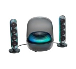 Enceinte bibliothèque Harman-kardon Soundsticks 5 Noir, Bluetooth a 2.1 canaux avec HDMI et éclairage entraînant