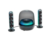 Enceinte bibliothèque Harman-kardon Soundsticks 5 Noir, Bluetooth a 2.1 canaux avec HDMI et éclairage entraînant
