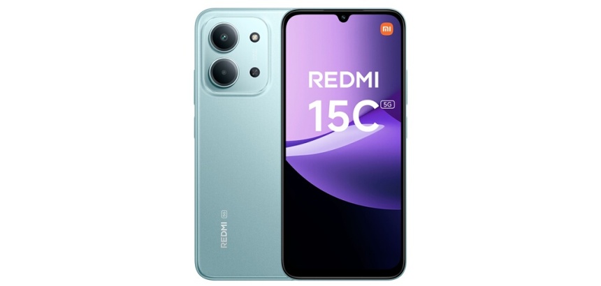 Smartphone Xiaomi Redmi 15C 6,9" 5G Double nano SIM 256 Go Mint Green