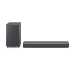 Barre de son Philips TAB6100 Dolby Atmos 2.1 Noir avec caisson de basse sans fil