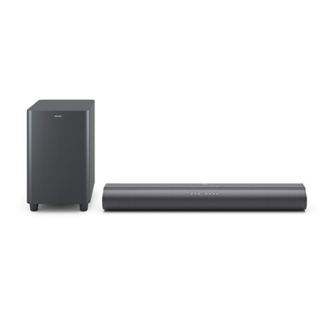 Barre de son Philips TAB6100 Dolby Atmos 2.1 Noir avec caisson de basse sans fil
