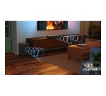 Barre de son Philips TAB6100 Dolby Atmos 2.1 Noir avec caisson de basse sans fil