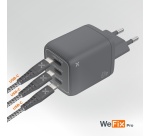 Chargeur pour téléphone mobile Wefix Pro CV 67W 3USB-C