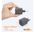 Chargeur pour téléphone mobile Wefix Pro CV 67W 3USB-C