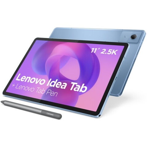 Tablette tactile Lenovo Idea Tab 11" 256 Go Bleu polaire + Lenovo Tab Pen