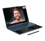 PC portable Lenovo Yoga Book 9 14IAH10 2x14" Ecran tactile OLED Intel Core Ultra 7 32 Go RAM 1 To SSD Bleu
