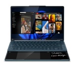 PC portable Lenovo Yoga Book 9 14IAH10 2x14" Ecran tactile OLED Intel Core Ultra 7 32 Go RAM 1 To SSD Bleu