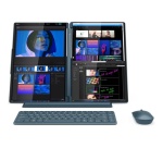 PC portable Lenovo Yoga Book 9 14IAH10 2x14" Ecran tactile OLED Intel Core Ultra 7 32 Go RAM 1 To SSD Bleu