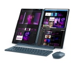 PC portable Lenovo Yoga Book 9 14IAH10 2x14" Ecran tactile OLED Intel Core Ultra 7 32 Go RAM 1 To SSD Bleu