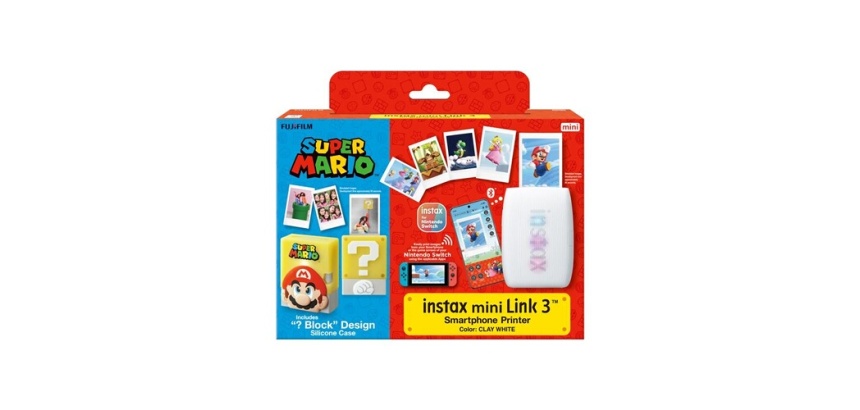 Imprimante photo Fujifilm Pack Mini Link 3 Nintendo Super Mario