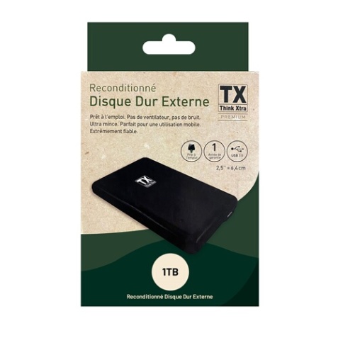 Disque dur externe Tx mobile reconditionné 1To