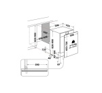 Lave-vaisselle encastrable Indesit IN2IFC14BN6