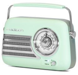 Radio Madison portable Freesound VR40 Vintage Vert Mat