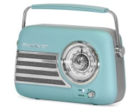 Radio Madison portable Freesound VR40 Vintage Bleu Mat