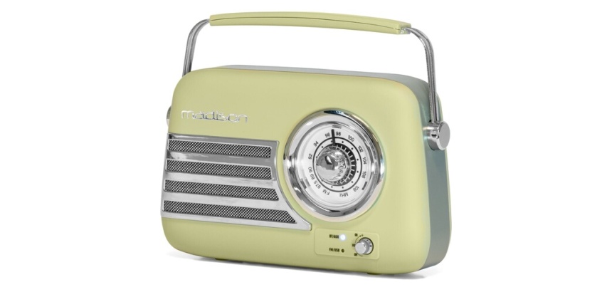 Radio Madison portable Freesound VR40 Vintage Vert olive Mat