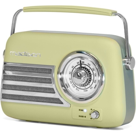 Radio Madison portable Freesound VR40 Vintage Vert olive Mat