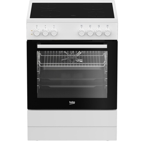 Cuisinière vitrocéramique Beko FBE67100GWS