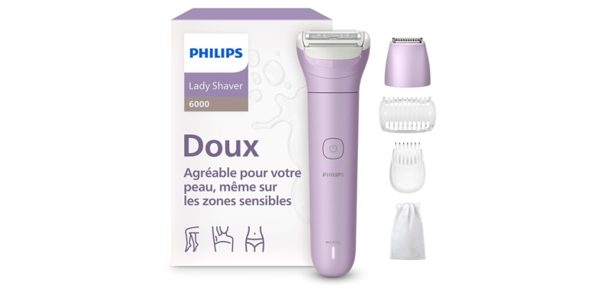 Rasoir femme Philips BRL138/00 Gris et Violet