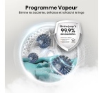 Lave-linge séchant Hisense WD3S8043BW7 Blanc