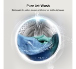 Lave-linge séchant Hisense WD3S8043BW7 Blanc