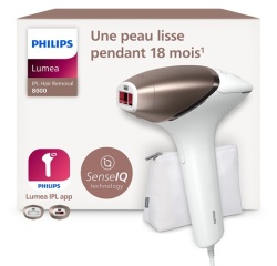 Epilation semi-définitive Philips Lumea série 8000 SenseIQ BRI945