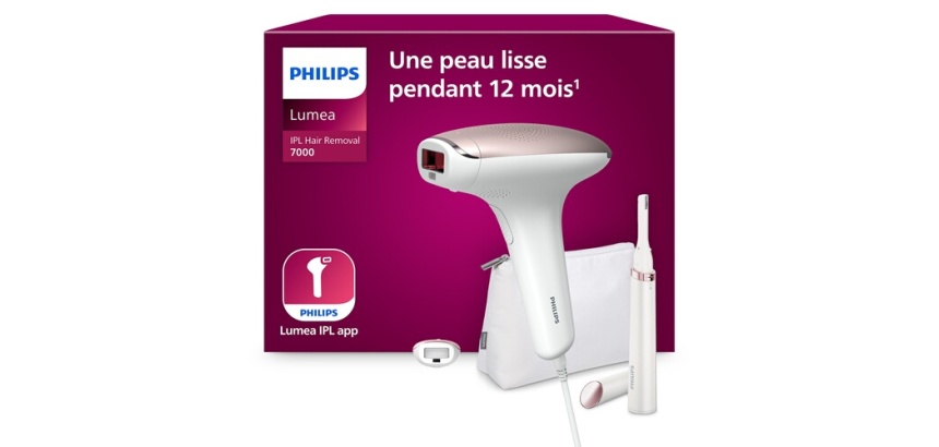 Epilation semi-définitive Philips Lumea série 7000 BRI920/00