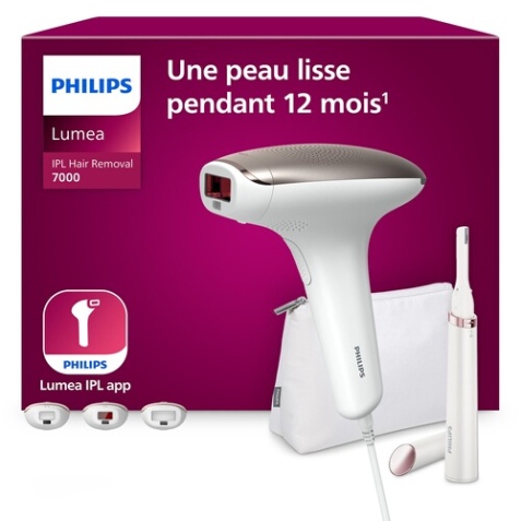 Epilation semi-définitive Philips Lumea série 7000 BRI923/00
