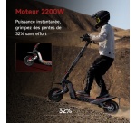 Trottinette électrique Navee XT5 Pro 700 W Noir