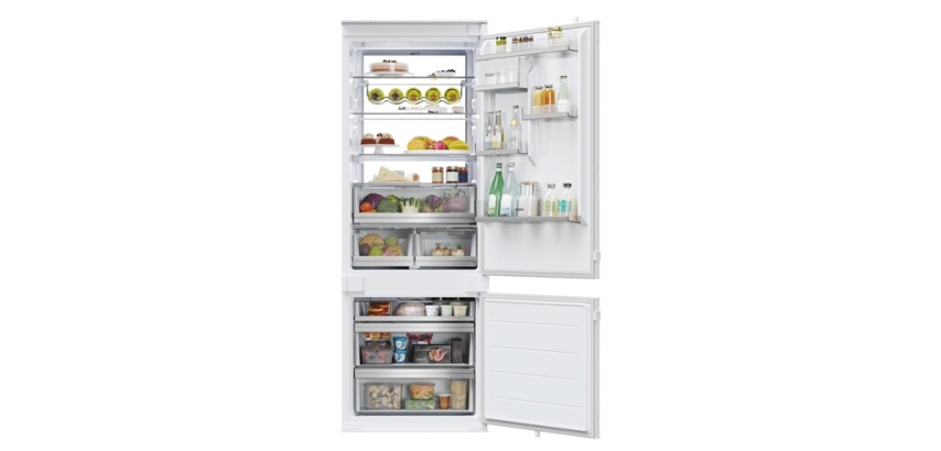 Réfrigérateur congélateur en bas Haier HBW7719C Blanc