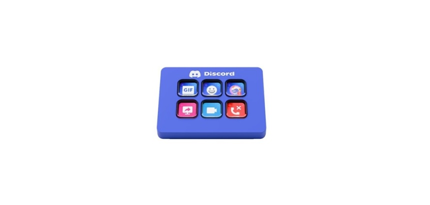 Clavier Elgato Stream Deck Mini Discord Edition