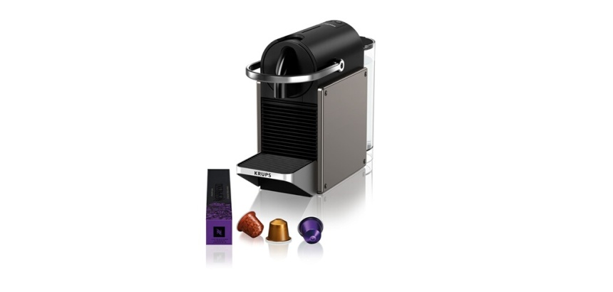 Cafetière Nespresso Krups Nespresso YY5290FD PIXIE Titane