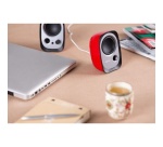 Enceinte PC Edifier R12U USB 4W Rouge