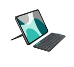 Accessoires Tablette Logitech Flip Folio, étui clavier pour iPad Pro 11 pouces (M4) et iPad Air 11 pouces (M2 et M3) (5e génération - 2024) - Graphite
