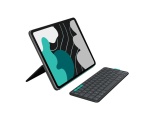 Accessoires Tablette Logitech Flip Folio, étui clavier pour iPad Pro 13 pouces (M4) et iPad Air 13 pouces (M2 et M3) (2024, 2025) - Graphite