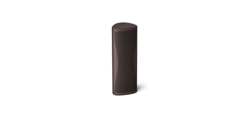 Enceinte connectée Hifi Kef Muo Marron