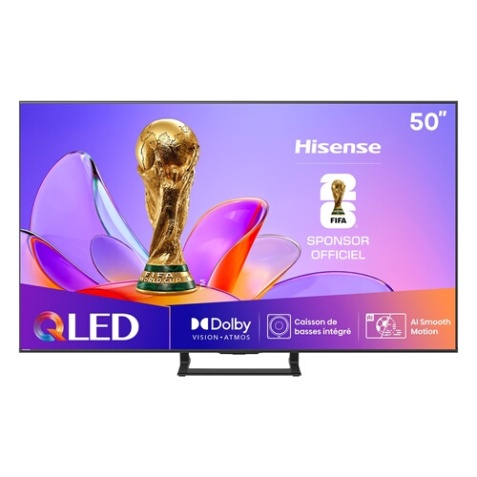 TV LED Hisense QLED 50A7Q 126 cm 2025