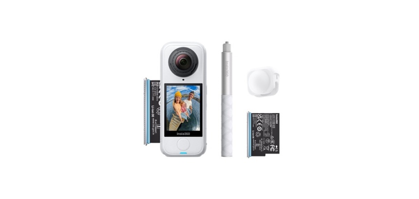 Caméra sport Insta360 X4 Air Starter Bundle Arctic White