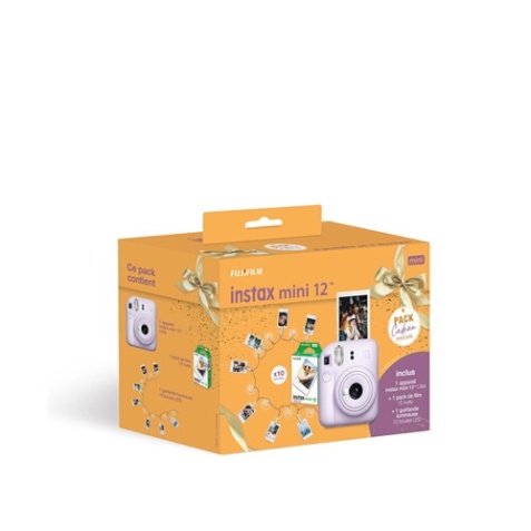 Appareil photo instantané Fujifilm PACK NOEL 25 mini 12 lavande