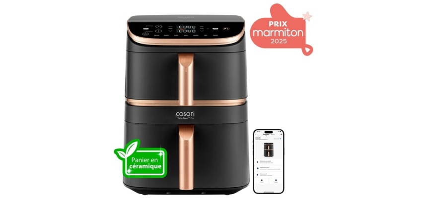 Friteuse sans huile Cosori Turbo Tower ProSmart Chef Edition
