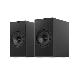 Enceinte connectée Hifi Kef Coda W Noir Titane vendues par paire
