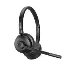 Casque PC Urban Factory Micro-casque supra auriculaire sans fil Bluetooth Movee avec réduction de bruit Noir