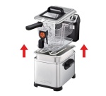 Friteuse classique Seb FILTRA PRO Semi Professionnelle, Thermostat Reglable FR518100