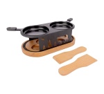 Raclette Cosy & Trendy? Appareil à raclette Bougie 2 personnes - Collection Aspen