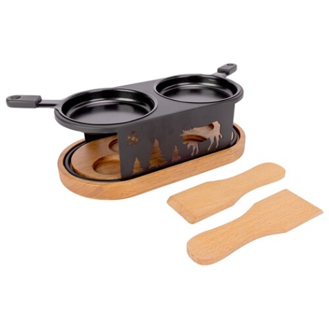 Raclette Cosy & Trendy? Appareil à raclette Bougie 2 personnes - Collection Aspen