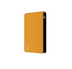 Cryptowallet Ledger Magnetic Folio pour Nano Gen5 - Orange BTC