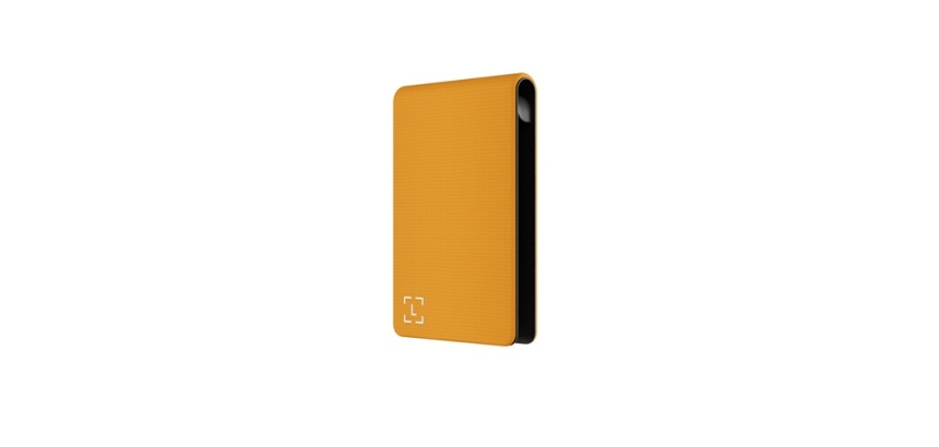 Cryptowallet Ledger Magnetic Folio pour Nano Gen5 - Orange BTC