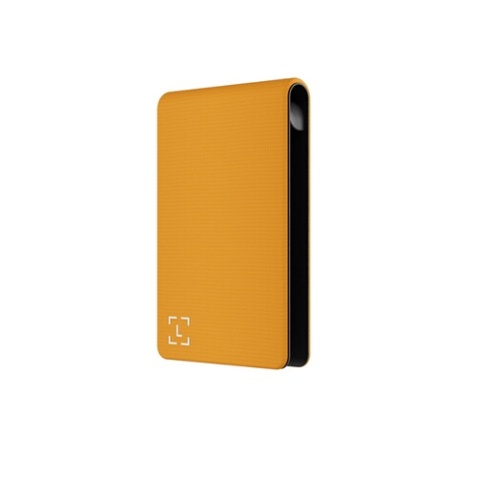 Cryptowallet Ledger Magnetic Folio pour Nano Gen5 - Orange BTC