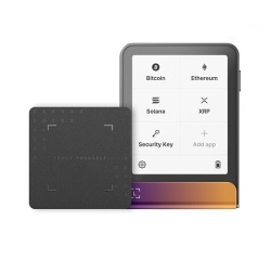 Cryptowallet Ledger Flex Fuchsia cendré, avec Recovery Key incluse